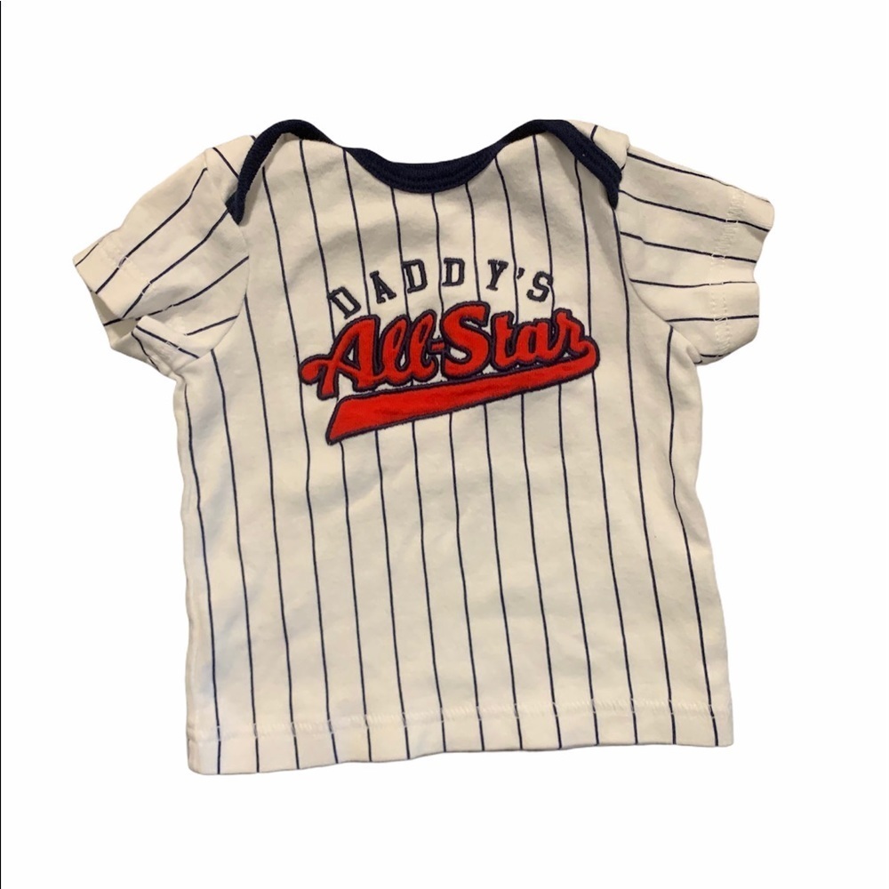 Daddy’s all star baby outfit